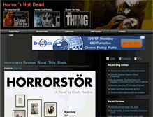 Tablet Screenshot of horrorsnotdead.com